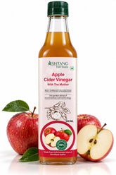 Ashtang Herbals Apple Cider Vinegar with Mother | Raw, Unfiltered & Unpasteurized