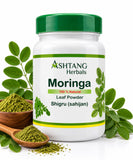 Ashtang Herbals Moringa Leaf Powder | Shigru (Sahajan) | Moringa oleifera Leaf Powder | 100% Natural Herbal Powder