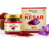Ashtang Herbals Kashmiri Kesar | 100% Pure Kashmiri Saffron | Kesar (Crocus sativus)