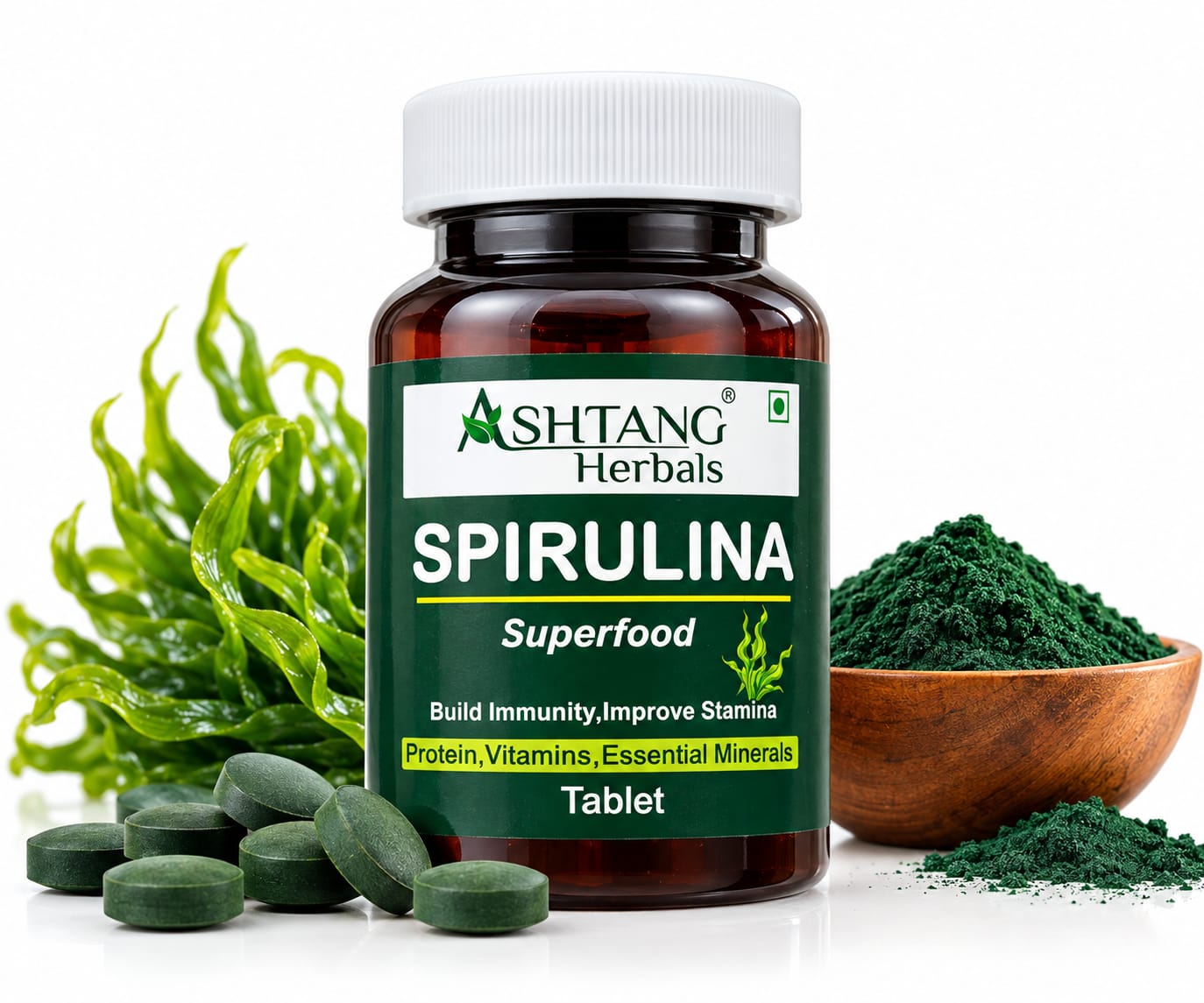 Ashtang Herbals Spirulina tablet